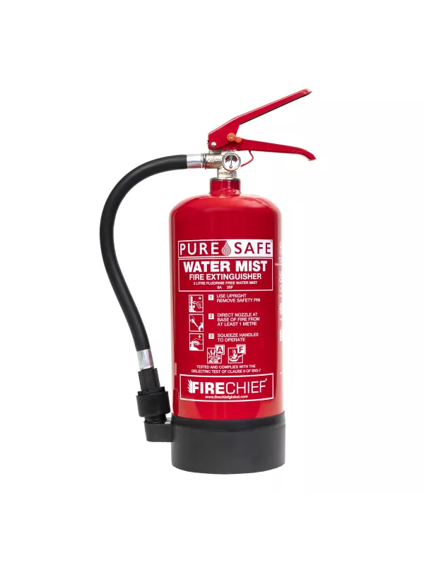 Firechief PureSafe PFAS‑Free Water Mist Extinguisher