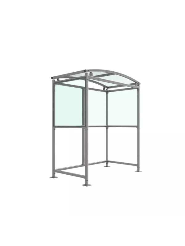 Burbank Shelter Galvanised Steel Frame Open Fronted
