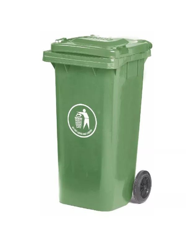 GPC Wheelie Bins with Side Pedal - Colour Options