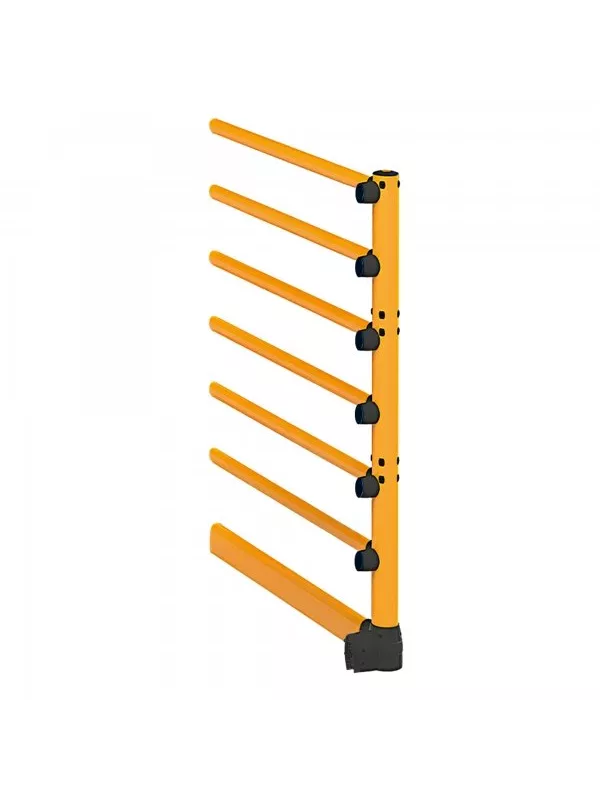 BLACK BULL FLEX+ High-Line Impact Protection Railing with Underrun Guard