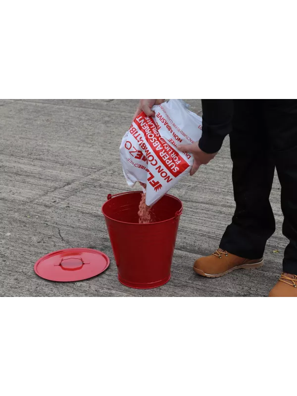 Firechief Flamezorb Spill Absorbent 10 Litre Flame Retardant Granules