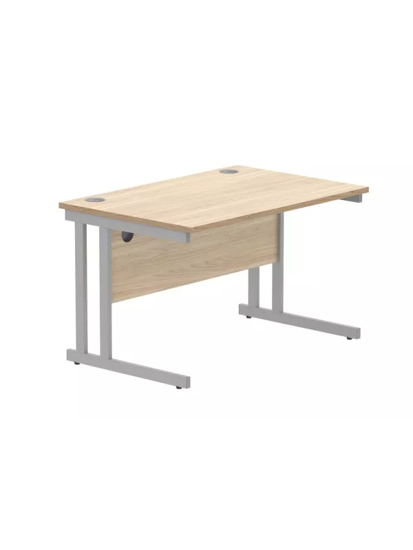 Core Stylish Computer Office Rectangular Desk - Canadian Oak