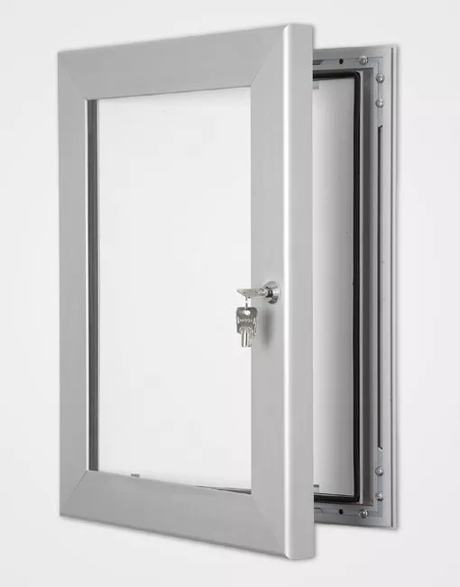 Spectra Signs Silver Secure Lock Frame