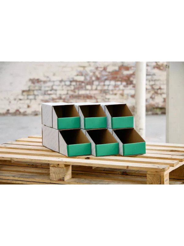 K-Bins MS Range Stacking Cardboard Storage Bins