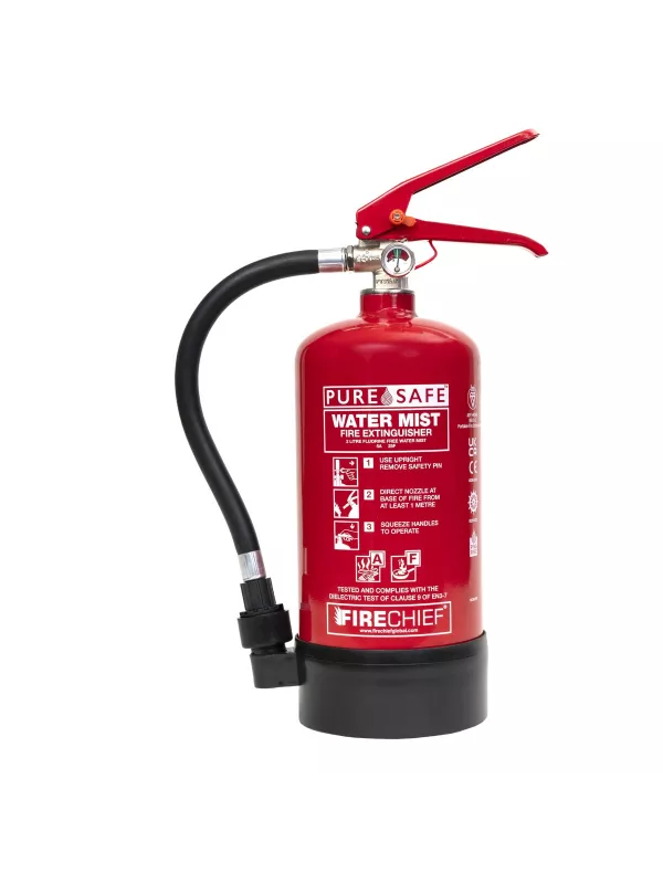 Firechief PureSafe PFAS‑Free Water Mist Extinguisher