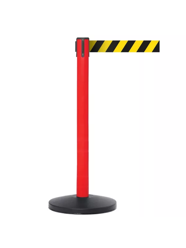 Obex Chevron Belt Safety Barriers - Single/Twin
