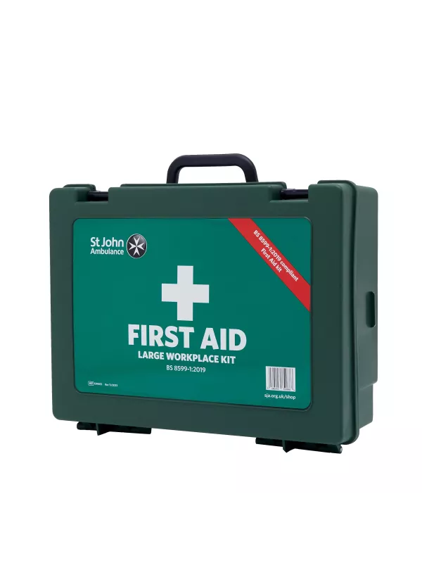 St John Ambulance Large Workplace First Aid Kit | BS-8599-1:2019 Compliant