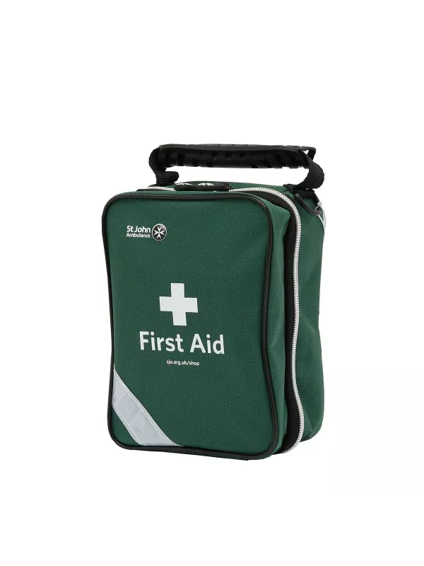 St John Ambulance Travel and Motoring Workplace First Aid Kit | BS 8599-1:2019 Compliant
