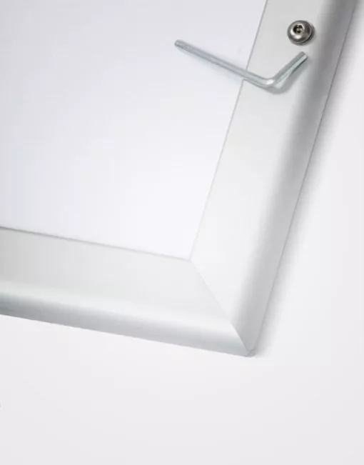 Spectra Signs 32mm Silver Lockable Snap Frame