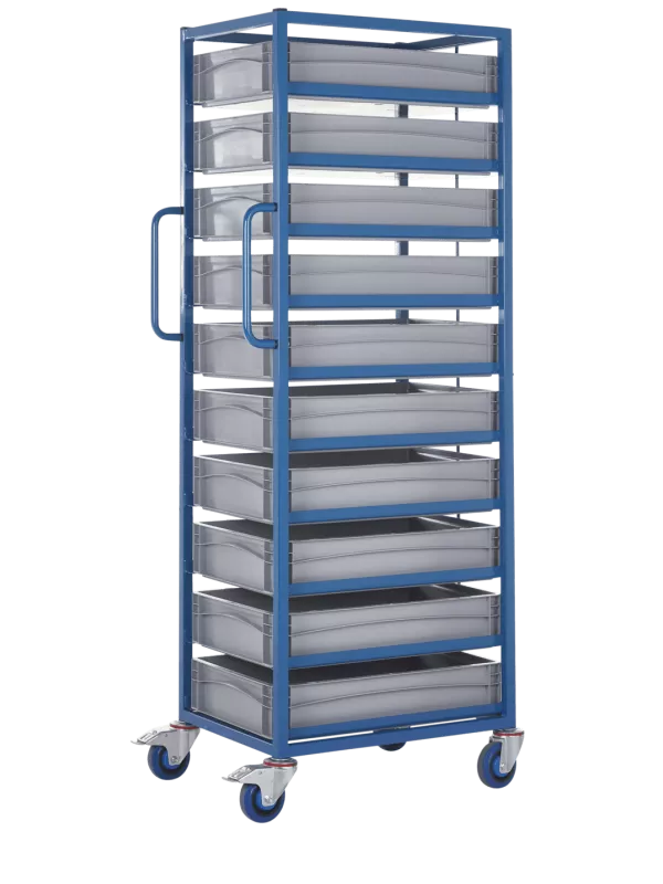 GPC Tray Rack with 120 x 600 x 400 mm 24 Litre Containers