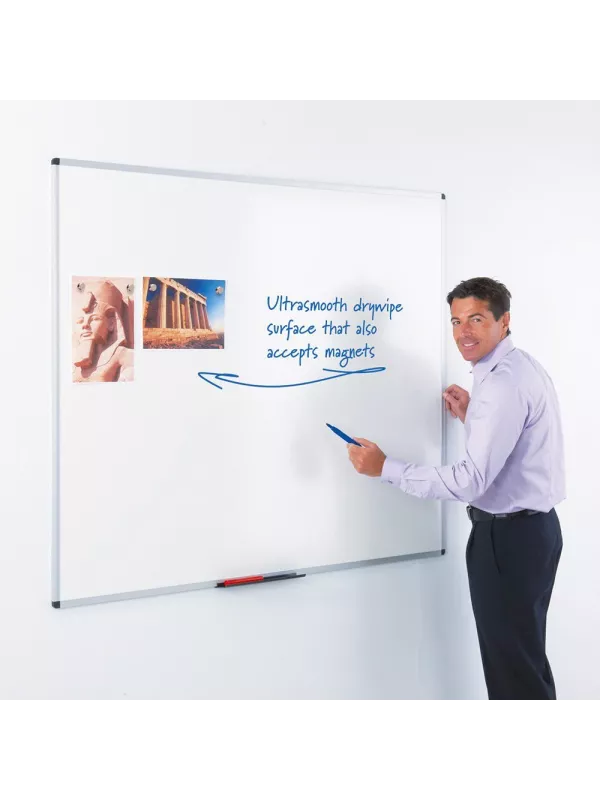Metroplan Vitreous Enamel Steel Whiteboard