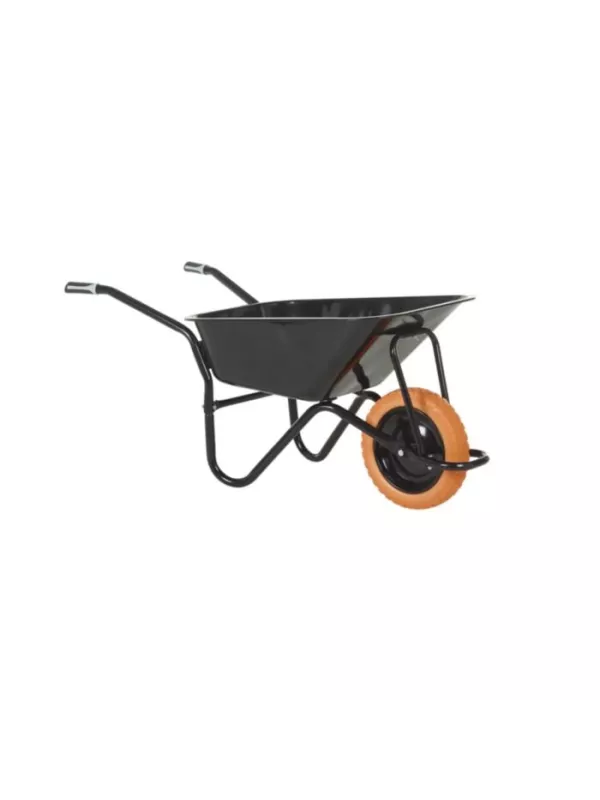 OLYMPUS® Heavy-Duty Wheelbarrows – 80L & 100L Capacity, Pneumatic or Puncture-Proof Wheel Options