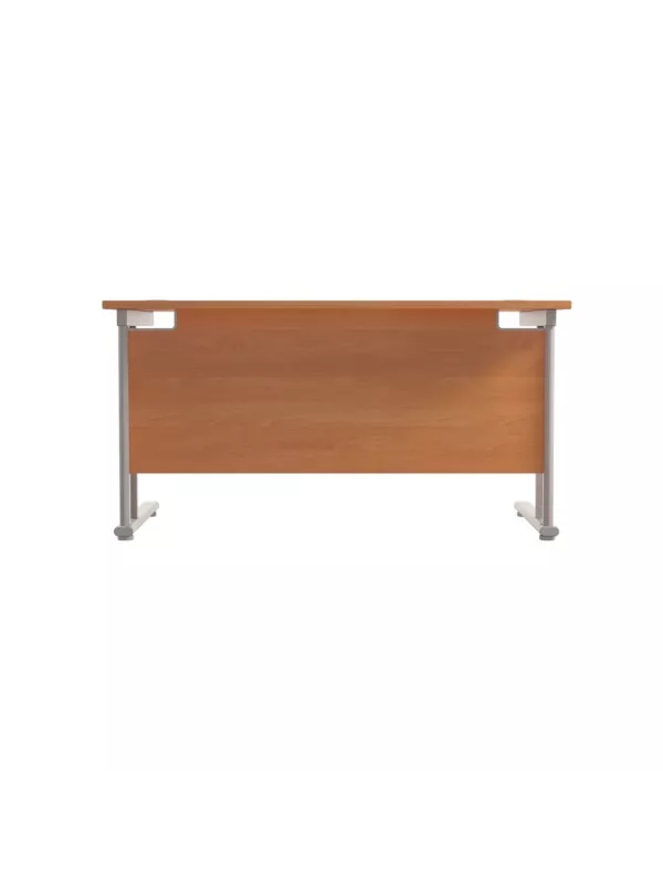 Twin Upright Desk TC Office - Beech