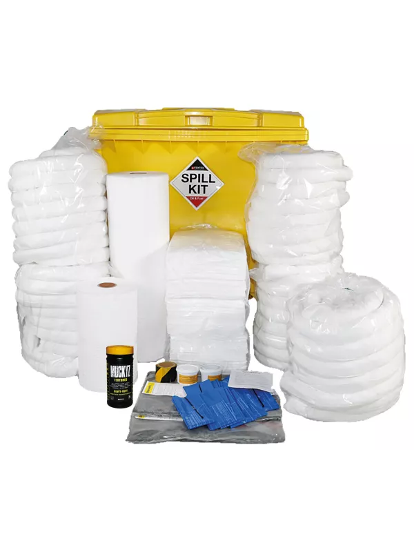 Fentex Oil & Fuel Spill Kit in Wheeled IBC