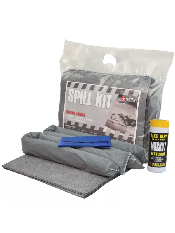 Fentex 20L General Purpose Spill Kit in Break Plastic Bag
