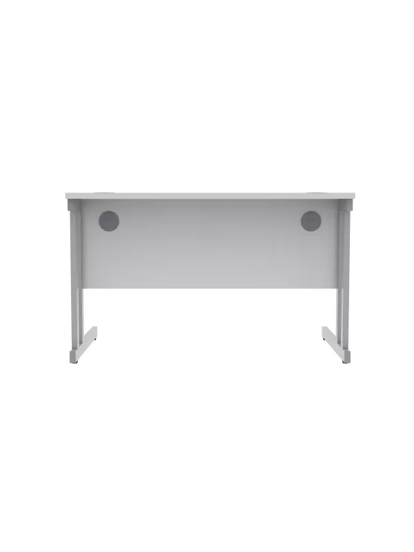Core Stylish Computer Office Rectangular Desk - Artic White