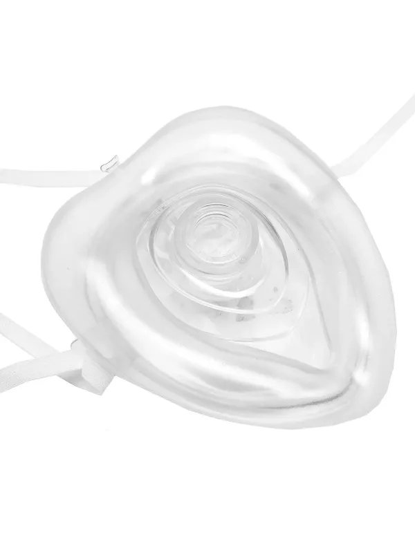 St. Johns Ambulance Rescue Mask with O2 Inlet