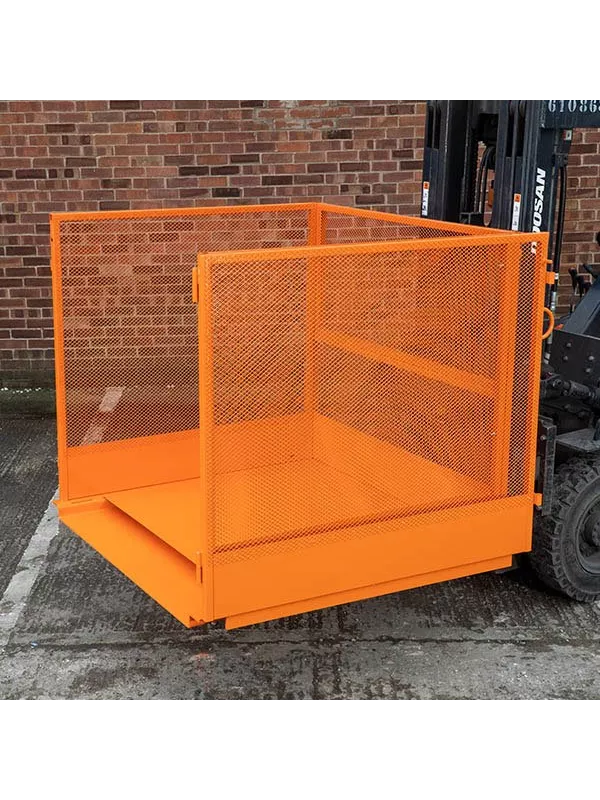 Invicta Forklift Adjustable Pallet Fork Cage