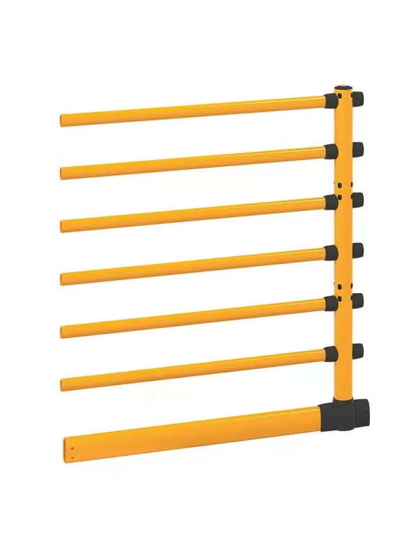 BLACK BULL FLEX+ High-Line Impact Protection Railing with Underrun Guard