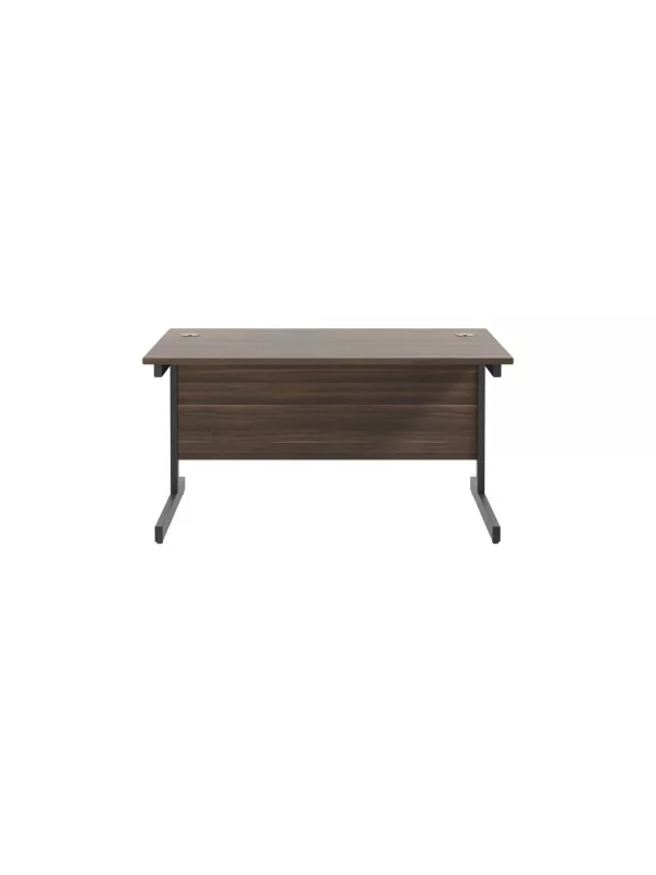 Single Upright Desk TC Office - Dark Walnut