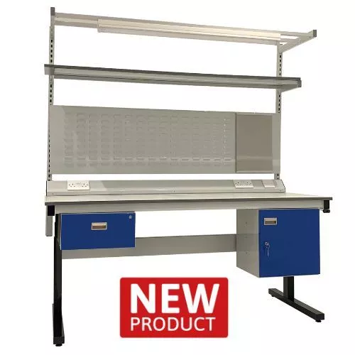 QMP Premium Electric Height Adjustable Workbenches – Designed for Industrial Efficiency