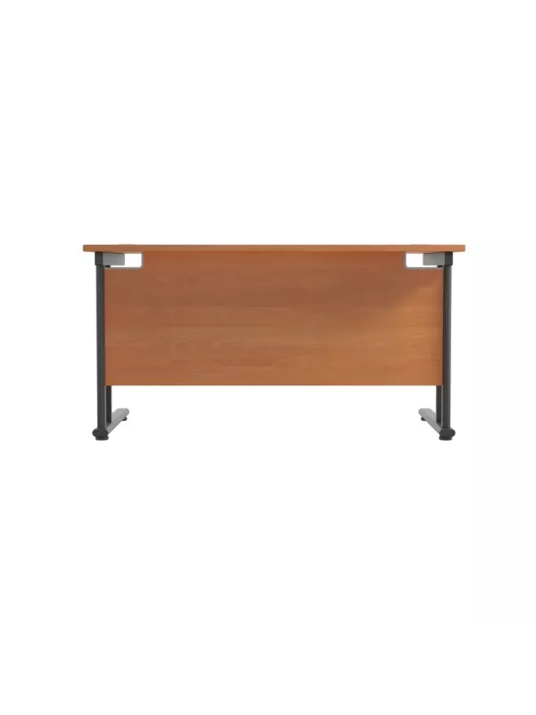 Twin Upright Desk TC Office - Beech