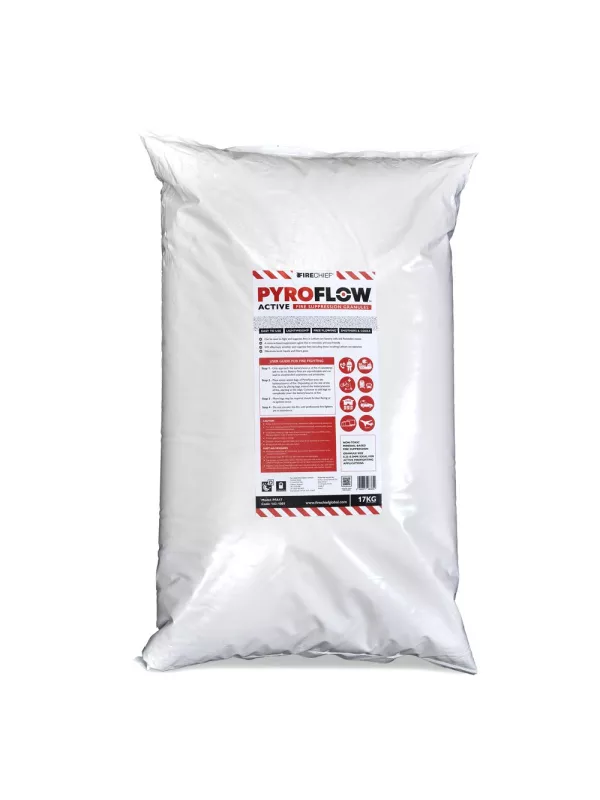 PyroFlow Active Fire Suppression Granules – 17 kg Poly Bag