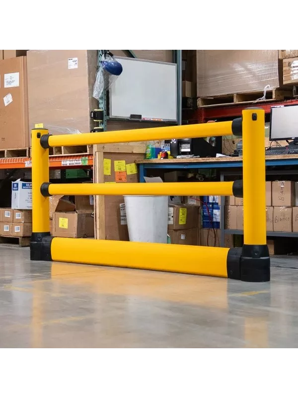 BLACK BULL FLEX+ S-Line Impact Protection Railing with Underrun Guard