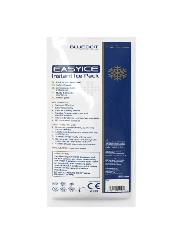 St. Johns Ambulance Blue Dot Easy Ice Instant Ice Pack – Large