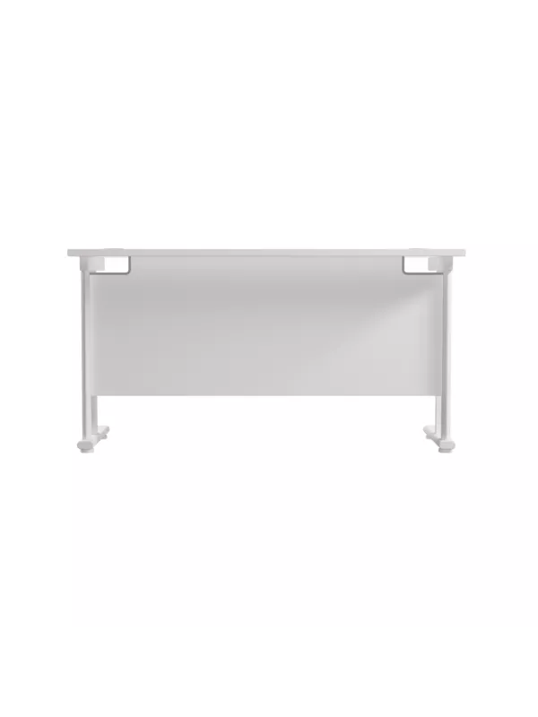 Twin Upright Desk TC Office - White