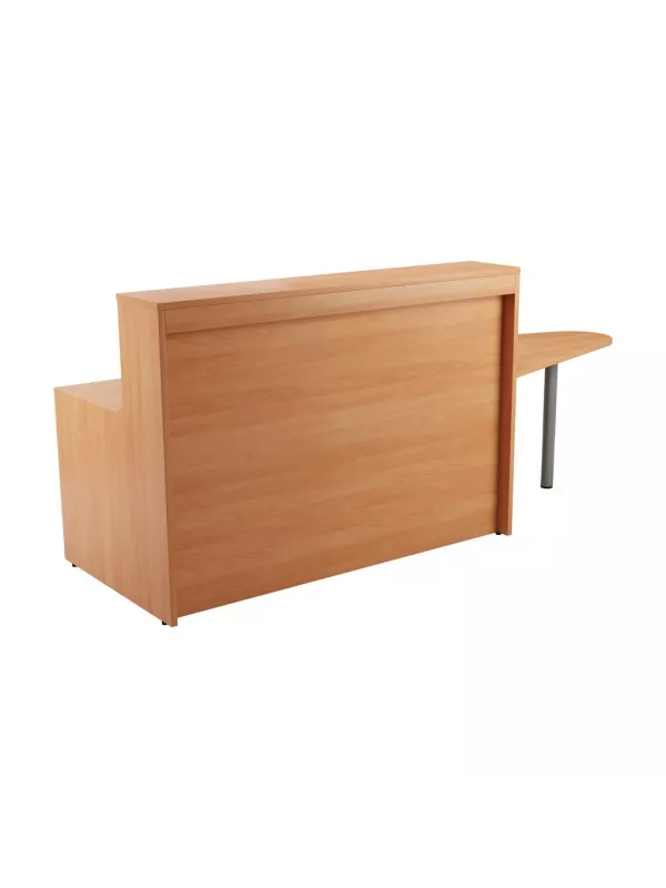 Reception Counter Table with Side Extension