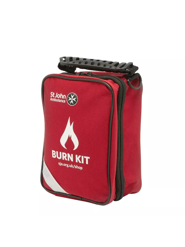 St John Ambulance Burns First Aid Kit | Eco-Friendly Burn Care Solution