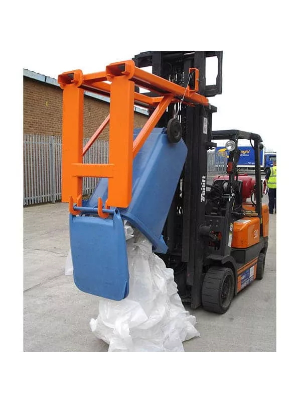 Invicta Forklift 240 Litre Wheelie Bin Lifter