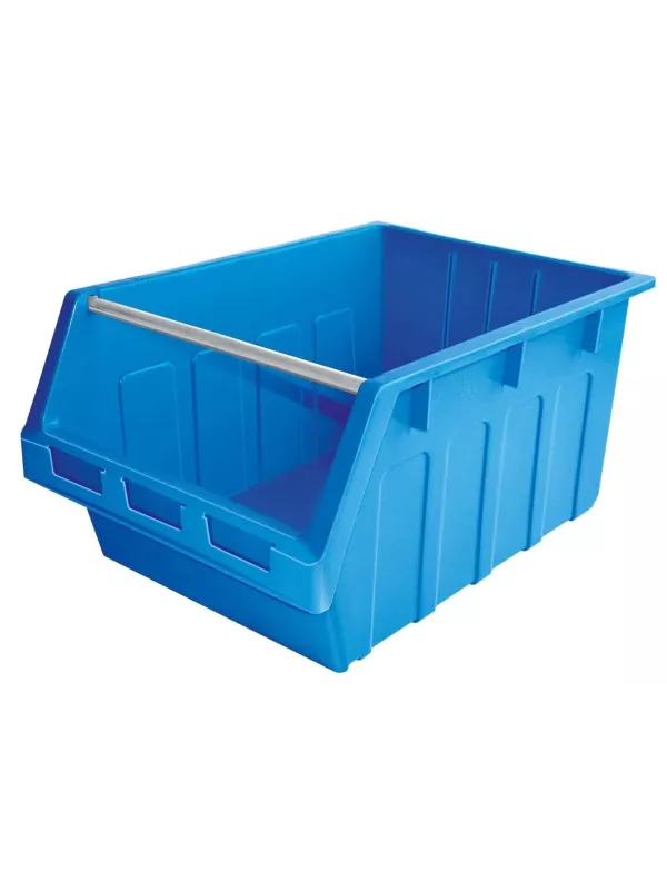 Premier Supra Bins – Heavy Duty Large Stacking Bins with Retaining Rod
