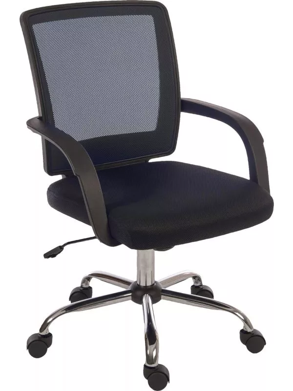 Teknik Star Mesh Chair with Adjustable Seat Height and Tilt Function