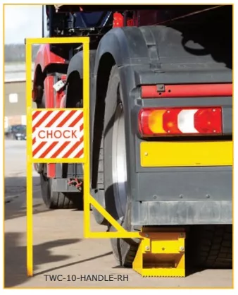 Thorworld Industries Metal Wheel Chock with handle