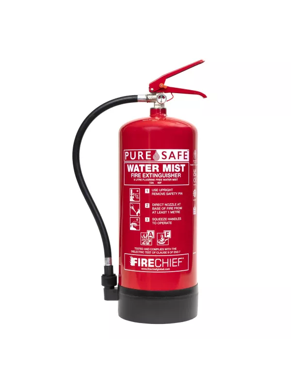 Firechief PureSafe PFAS‑Free Water Mist Extinguisher