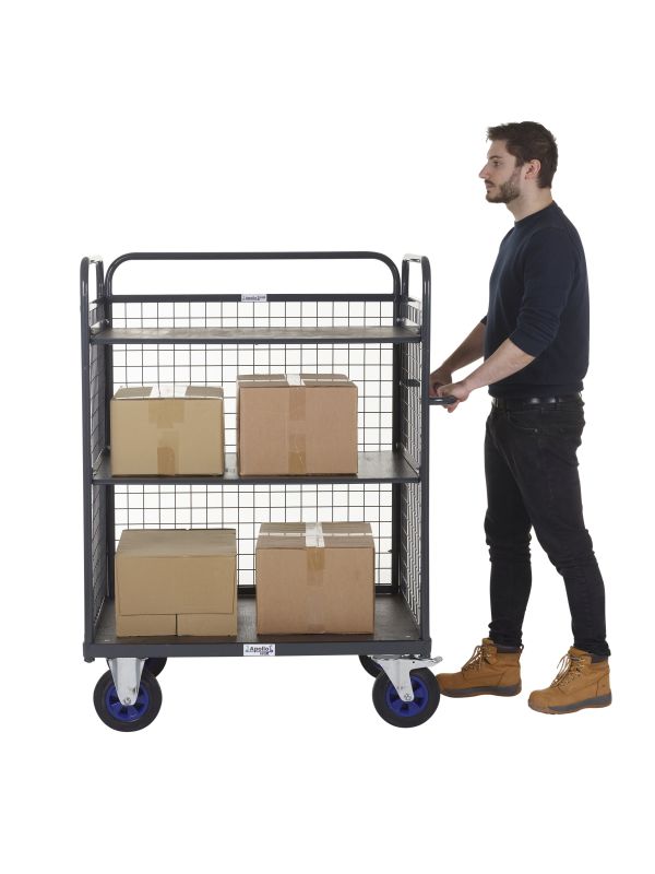 Heavy Duty Distribution Trolleys with Adjustable Shelves