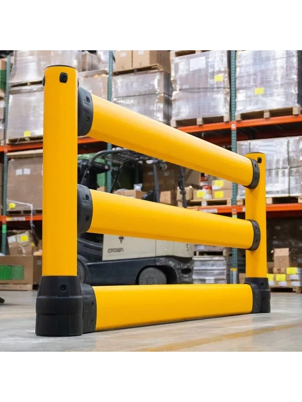 BLACK BULL FLEX+ L-Line Impact Protection Railing with Underrun Guard