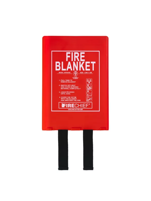 Firechief Rigid Case Fire Blanket with K40 Woven Glass Fibre BS EN 1869:2019 Certified