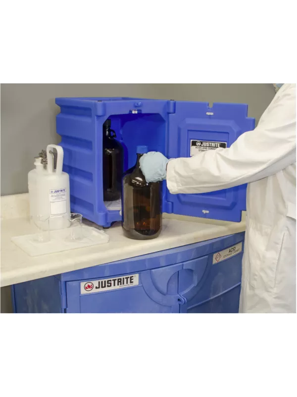 Corrosives/Acids Plastic Safety Cabinet example