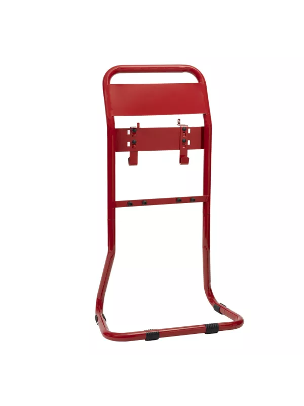 Firechief Flat Pack Double Fire Extinguisher Stand Modern Tubular Design