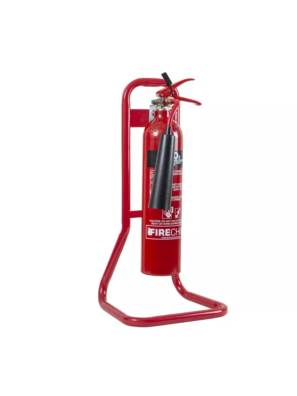 Firechief Tubular Single Fire Extinguisher Stand
