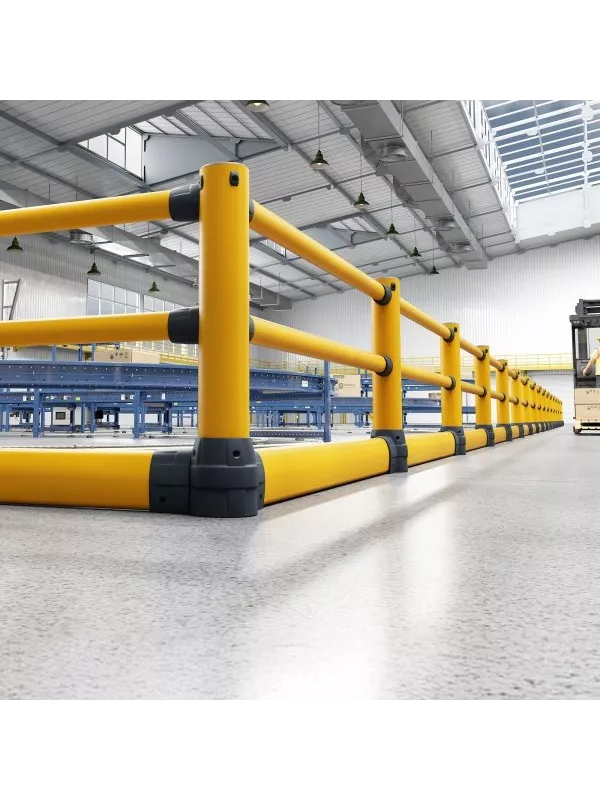 BLACK BULL FLEX+ S-Line Impact Protection Railing with Underrun Guard