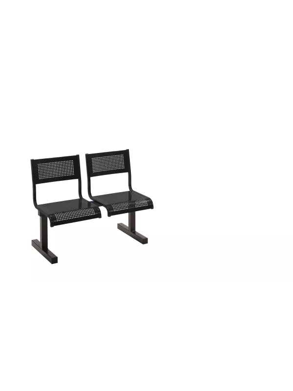 GPC Beam Benches with Steel Seats