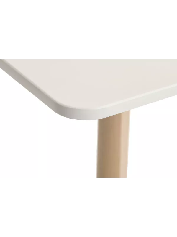 Teknik Skandi Rectangular Table – Contemporary Dining Table with Beech Legs