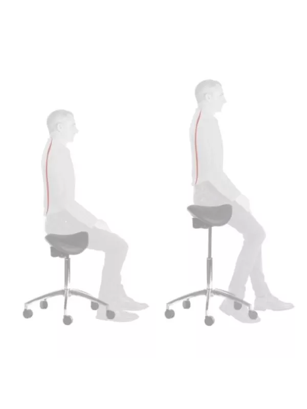 Teknik Industrial Grade Perch Stool