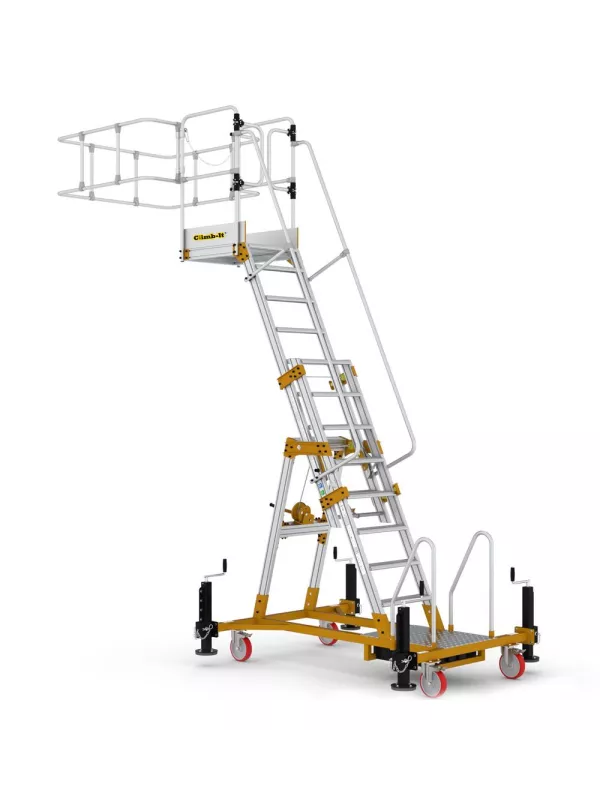 CLIMB-IT® Tanker Ladder – Height Adjustable Cantilever Platform