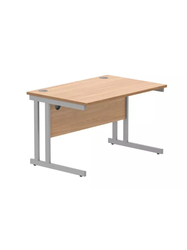 Core Stylish Computer Office Rectangular Desk - Norwegian Beech