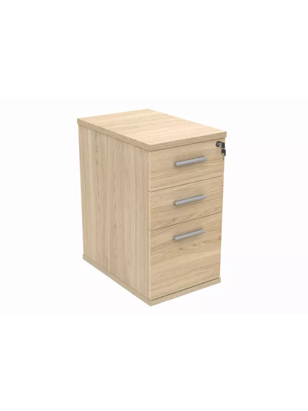Desk High Pedestal Storage 3 Drawer